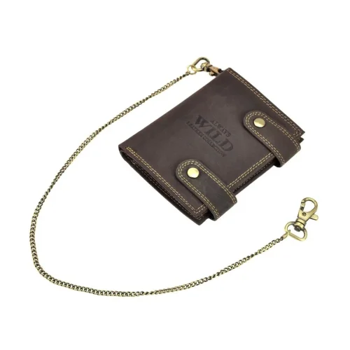 Always Wild 2901-BIC widok z łańcuchem i zapięciem / Always Wild 2901-BIC wallet with chain and snap closure